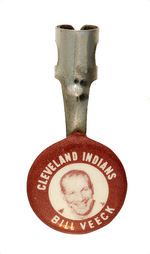 "CLEVELAND INDIANS BILL VEECK" 1949 PENCIL CLIP.