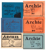 “ARCHIE” 8 PAGERS LOT OF SEVEN.