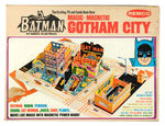 "BATMAN WITH ROBIN THE BOY WONDER MAGIC-MAGNETIC GOTHAM CITY" PLAYSET BY REMCO.