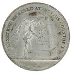 "HENRY CLAY" LARGE 1852 MEMORIAL MEDAL.