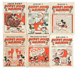 MICKEY MOUSE DAIRY PROMOTION MAGAZINE COMPLETE VOLUME 2 SET.