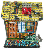 "MARX BATTERY OPERATED HOOTIN HOLLOW HAUNTED HOUSE" BOXED TOY.