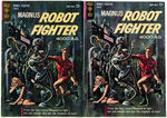 "MAGNUS ROBOT FIGHTER" COMIC BOOK LOT OF 11.