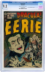 "EERIE" AUGUST 1953 CGC 9.2 NM- FEATURING FIRST DRACULA COMIC BOOK ADAPTATION.