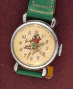 "MARY MARVEL WRIST WATCH" IN RARE PLASTIC CASE.