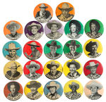 CLASSIC 1950 ERA COLLECTION OF 20 COWBOYS PLUS 2 FOR DALE EVANS.