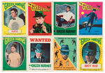 “THE GREEN HORNET STICKERS” TOPPS SET WITH WRAPPER.