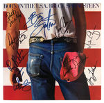 BRUCE SPRINGSTEEN & E STREET BAND SIGNED “BORN IN THE U.S.A.“ ALBUM.
