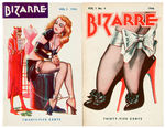 JOHN WILLIE "BIZARRE" VOLUME ONE NUMBER 3 & 4 1946 MAGAZINE.
