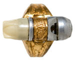 WHISTLE BOMB RARE RING WITH GLOW-IN-DARK TAILFINS.
