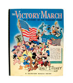 "WALT DISNEY THE VICTORY MARCH/THE MYSTERY OF THE TREASURE CHEST" HARDCOVER.
