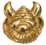 HAGAR THE HORRIBLE GOLD VERSION LIMITED EDITION RING.