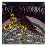 "LIVE YARDBIRDS: FEATURING JIMMY PAGE" SEALED RECALLED RECORD ALBUM.