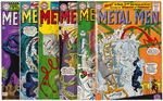 "METAL MEN" COMIC BOOK LOT OF 9.