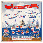 WWII “GET THOSE JAPS!/STOP THOSE JAPS!” TARGET BOARD PAIR.