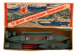 WWII GERMAN MADE BOXED U-BOAT TORPEDO GAME.