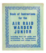 WWII “JUNIOR AIR RAID WARDEN” COMPLETE BOXED SET.