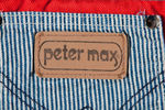 "PETER MAX - WRANGLER" SHORT SHORTS PAIR.