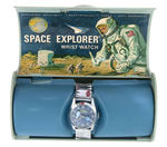 "SPACE EXPLORER WRIST WATCH" BOXED BRADLEY WATCH.