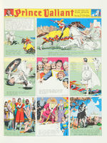 "PRINCE VALIANT AN AMERICAN EPIC" SET OF FIRST THREE OVER-SIZED LIMITED EDITION REPRINT BOOKS.