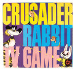 "CRUSADER RABBIT TV GAME."