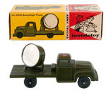 TOOTSIETOY BOXED ARMY "SEARCHLIGHT TRUCK" TOY.