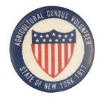 "AGRICULTURAL CENSUS VOLUNTEER STATE OF NEW YORK 1917."