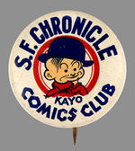 "S.F. CHRONICLE KAYO COMICS CLUB."