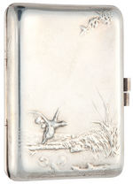 CLARK GABLE PERSONALLY OWNED ENGRAVED CIGARETTE CASE.