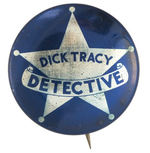 "DICK TRACY DETECTIVE" RARE LITHO FROM HAKE COLLECTION & CPB.