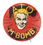 "ATO MC BOMB" ATOMIC BOMB-INSPIRED CHARACTER.