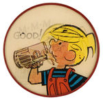 DENNIS THE MENACE DRINKS ROOT BEER FLASHER.