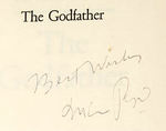 MARIO PUZO SIGNED COPY OF "THE GODFATHER."
