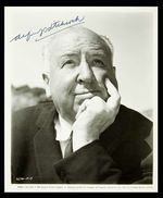 ALFRED HITCHCOCK SIGNED PHOTO.