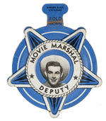 "MOVIE MARSHAL DEPUTY" FIRST SEEN 1950s LITHO TAB.