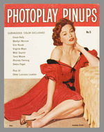 "PHOTOPLAY PINUPS" MAGAZINE WITH MONROE.