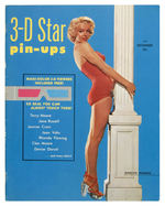"3-D STAR PIN-UPS" MAGAZINE WITH MONROE.