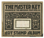 "THE MASTER KEY ART STAMP ALBUM."