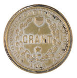 GRANT 1868 LARGE SILVERED BRASS SHELL.