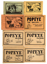 “POPEYE” 8-PAGER LOT.