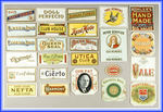 CIGAR BOX LABELS MINT GROUP OF 70.