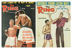 BOXING MAGAZINE LOT FEATURING ALI & OTHERS.