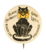 "BLACK CAT STOCKINGS" CIRCA 1900 CLASSIC FROM HAKE COLLECTION & CPB.