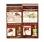 "MICKEY MANTLE'S HOLIDAY INN HOTEL" MATCH COVERS.