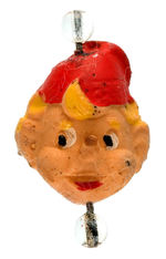 KELLOGG'S "CRACKLE" MOVING FACE 1952 RING.