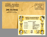 JACK ARMSTRONG MINT SECRET WHISTLING RING COMPLETE WITH WHISTLE CODE PAPER AND MAILER.
