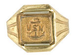 LONE RANGER NAVY SECRET COMPARTMENT RING WITH NM LUSTER.