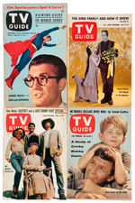 “SUPERMAN/ANDY GRIFFITH/THE BEVERLY HILLBILLIES/THE MUNSTERS” CLASSIC TV GUIDES.