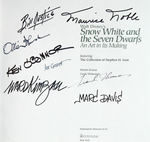 “WALT DISNEY’S SNOW WHITE AND THE SEVEN DWARFS – AN ART IN ITS MAKING” MULTI-SIGNED BOOK.