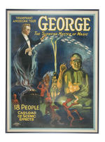 "GEORGE" MAGIC POSTER.
